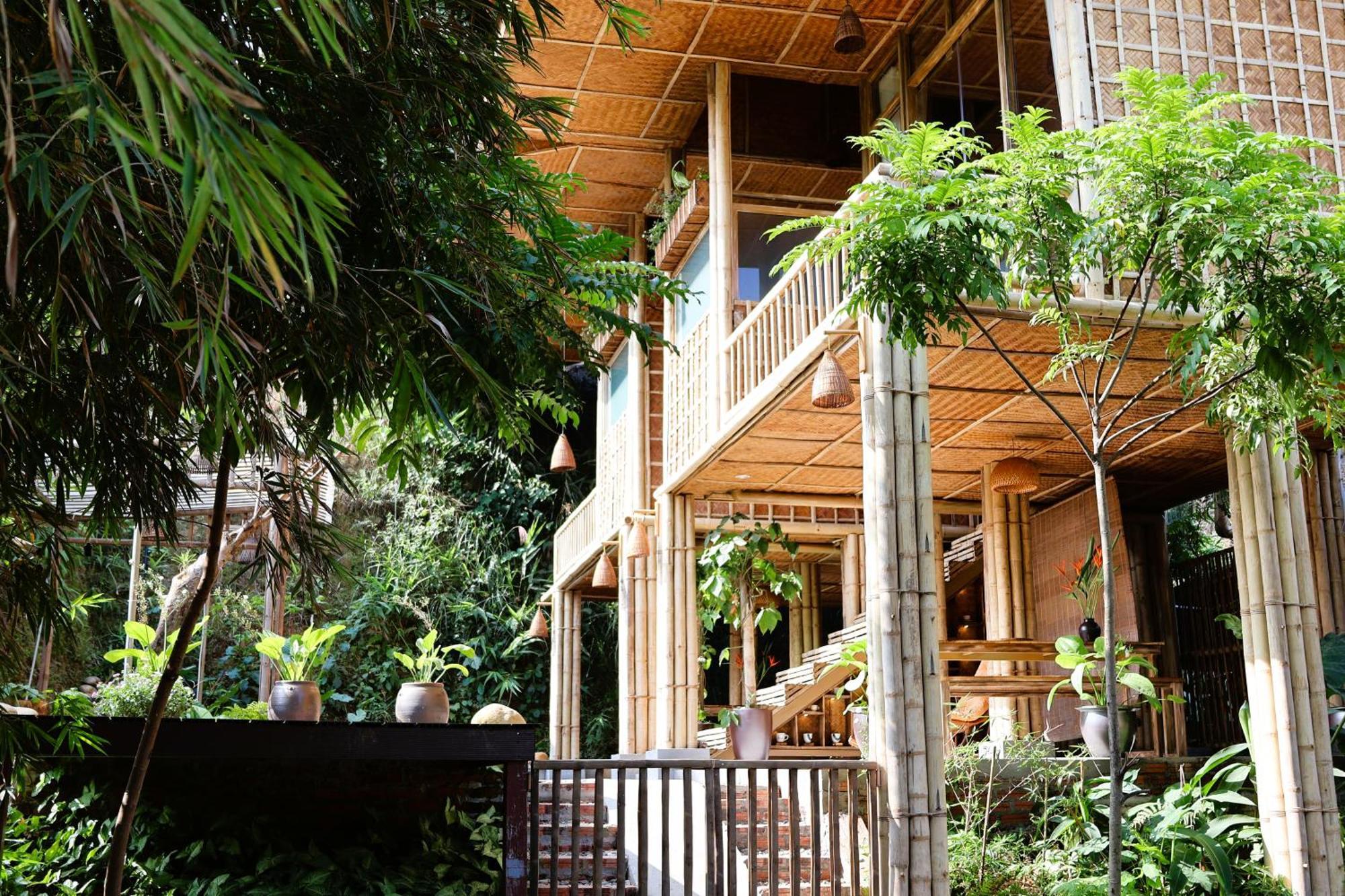 Dinh Gia Trang - Homestay & Coffee The Ruong Екстер'єр фото